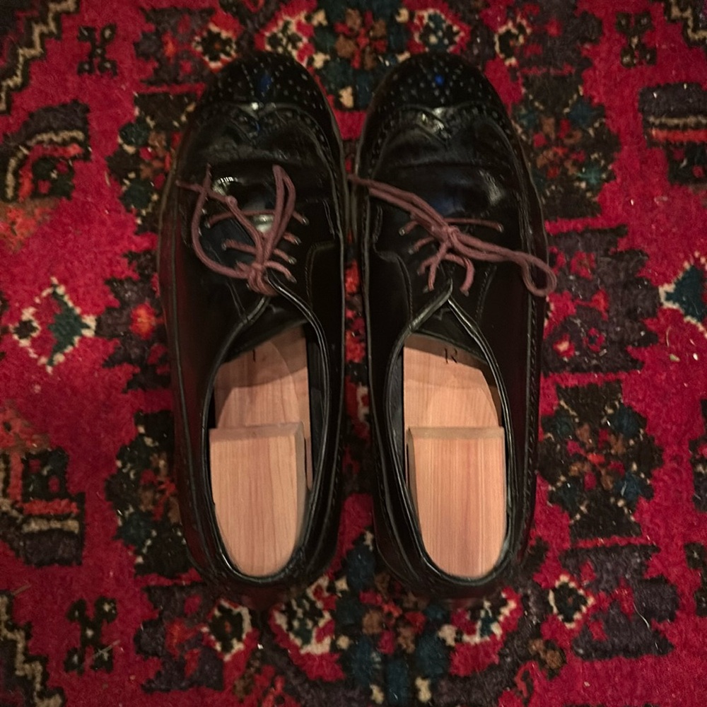 Men’s DIESEL leather shoes.